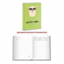 Книжка записная 100л А5 тв. обл. Super Cool Дизайн 5 КЗ51003332 Эксмо