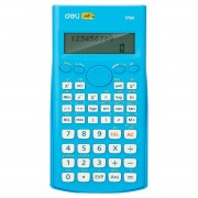 Калькулятор 10+2-разрядный Научный Для ЕГЭ синий 1187636 Deli 10/20 E1710A/BLU