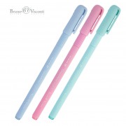 Ручка гелевая SimpleWrite Zefir черная 0,5мм 20-0294 Bruno Visconti 24/288 20-0294