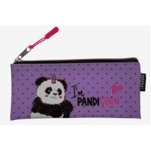 Пенал мягкий 1отд. 21,5х9х1см плоский силикон Pandicorn 7024228 deVente