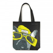 Сумка шоппер 34х36см Black Псы на стиле  Bruno Visconti 5/50 16-004-02/22