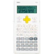 Калькулятор 10+2-разрядный Научный для ЕГЭ белый 1656445 Deli  E1720-white