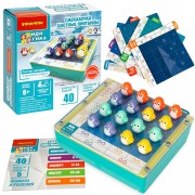 BONDIBON Игра 38 БондиЛогика Смекалочка. Цветные пингвины ВВ5678 Китай