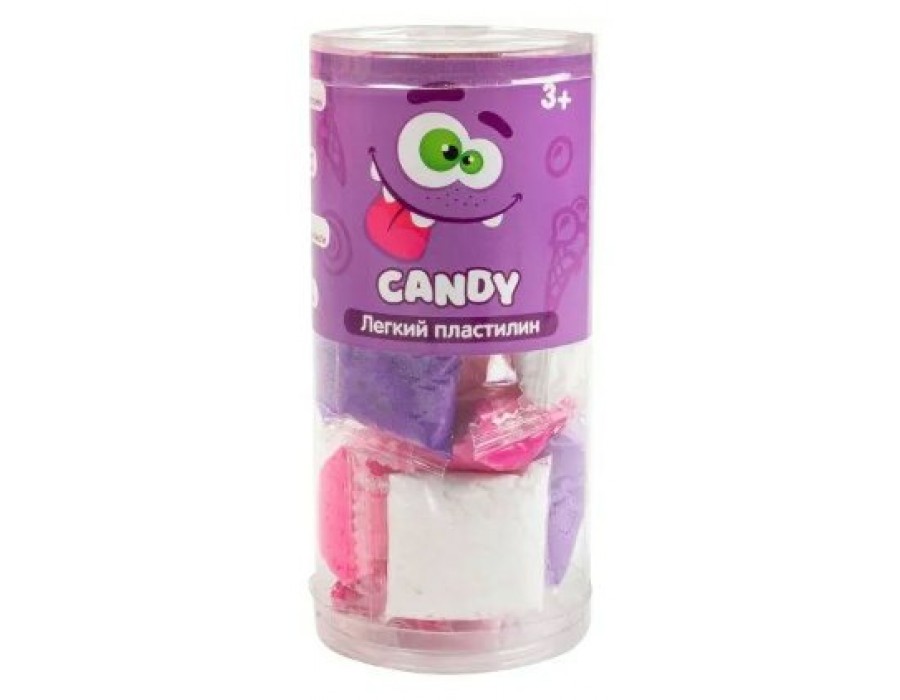 Пластилин  легкий воздушный Набор  Crazy Clay Candy mini С209Y