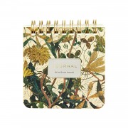 Блокнот 60 листов А6 90х90 линия, гребень Pocket journal Summer Greens бежевая бумага, 80г/м2 3-649/07 Bruno Visconti 24/96