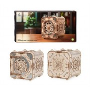 Сборная модель деревянная Копилка-сейф Стальной страж 270 деталей  Lemmo