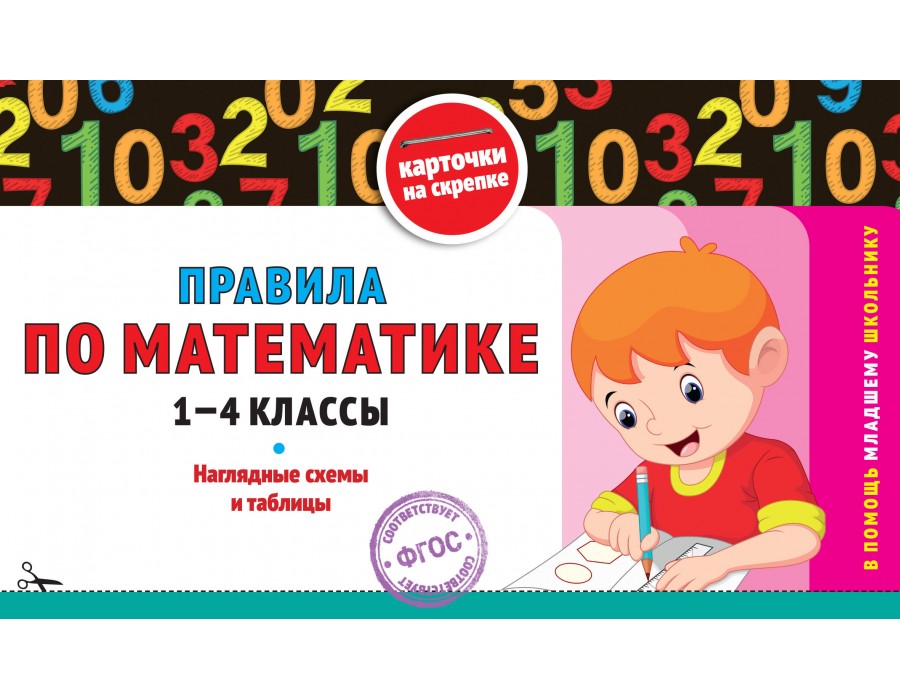 Правила по математике: 1-4 классы. 2025. Справочник. Королев В.И. Эксмо