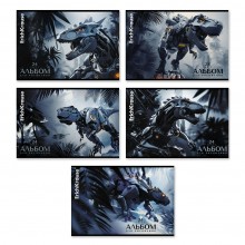 Альбом 24 листа для рисования А4 скоба Techno Dino 100г/м2 63448 ErichKrause 5/40