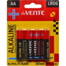Элемент питания R06 Alkaline LR6 1,5В алкалиновый 9010106 deVente 12/48 Элемент питания R06 Alkaline LR6 1,5В алкалиновый 9010106 deVente 12/48