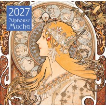 Эксмо/Календарь настенный перекидной на скрепке 2027. Альфонс Муха/300х300/ITD000000001490793/ Эксмо/Календарь настенный перекидной на скрепке 2027. Альфонс Муха/300х300/ITD000000001490793/
